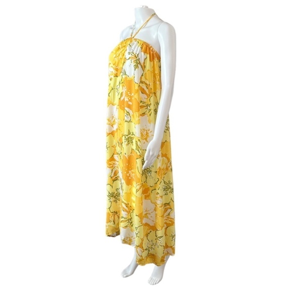 FAITHFULL THE BRAND|Womens 6 Asturias Midi Dress Loretta Floral Print Halter NEW - Picture 14 of 16